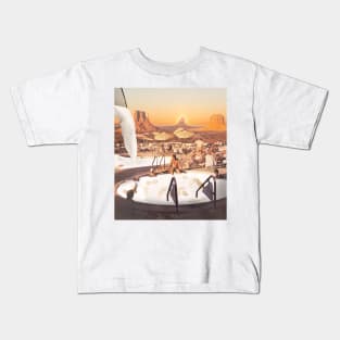 Poolside Complimentary Breakfast Kids T-Shirt